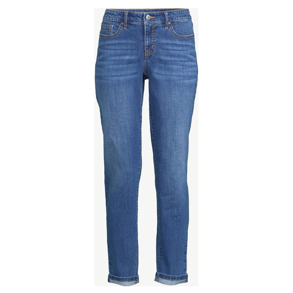 Sofia Jeans Women's Bagi Boyfriend Mid-Rise Jeans, Medium Wash